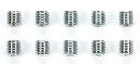 【中古】タミヤ R/C SPARE PARTS SP-576 3mmイモネジ (10個セット)