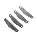【中古】京商 カーボンフロントアッパーマウントプレート (0.5 1.0mm/2Pcs/M) ラジコン用パーツ FMW608