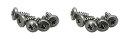 【中古】京商 TPバインドビス (M2.6×6/10入) ラジコン用パーツ 1-S02606TP