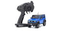 【中古】京商 ラジオコントロール 電動 クローリングカー ミニッツ4×4シリーズ レディセット スズキ ジムニーシエラ ブリスクブルーメタリック 32530MB(3)