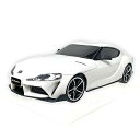 【中古】トヨタ CR スープラ SUPRA ラジコン 約8×19×5cm 電池式 6方向対応 27MHz (ホワイト)