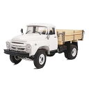 【中古】Kingkong RCカー 1/12 ZL-130 ハードクローラーボディ 4x2 トラクター トラック メタル R/C シャーシキット セット 木製ベ...