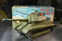 【中古】Qr190 Vtg 1960s Masudaya Modern Toy RC Army M-3512 TANK Tin Toy Japan WBox 増...