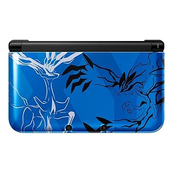 【中古】ニンテンドー3DS LL ポケットモンスター Xパック ゼルネアス・イベルタル ブルー