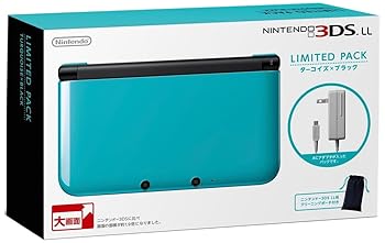 【中古】ニンテンドー3DS LL リミテッドパック ターコイズXブラック