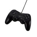 【中古】【2009年モデル】ELECOM ゲームパッド USB接続 アナログスティック搭載 振動/連射 12ボタンブラック JC-U2912FBK