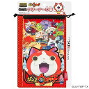 【中古】妖怪ウォッチ NINTENDO 3DSLL対応 クリーナー巾着 レッド