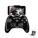 【中古】PXN 6603 MFi ゲームコントローラー ワイヤレス ゲームパッド IOS対応 スマホホルダー付き ブラック