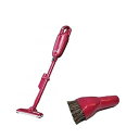 【中古】マキタ内蔵バッテリ用 充電式クリーナー CL115FDW+ラウンドブラシセット(レッド) SHIBASHO 国内正規品