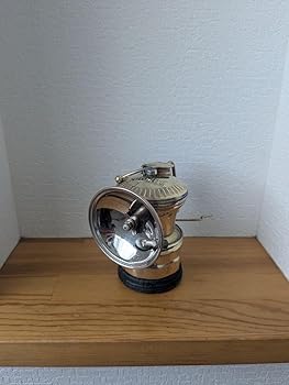 【中古】真鍮 AUTO-LITE オートライト カーバイト ランプ