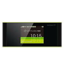 【中古】Huawei 【au版】Speed Wi-Fi NEXT W05 HWD36SKA ブラック×ライム