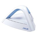 【中古】ASUS メッシュ WiFi 無線LAN ルーター Lyra Trio 1台単体 11ac デュアルバンドAC1750 1300+450Mbps 最大1...