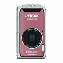 【中古】PENTAX デジタルカメラ OPTIO (オプティオ) W60 コーラルピンク 1000万画素 光学5倍ズーム OPTIOW60P