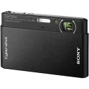 【中古】SONY デジタルカメラ Cyber-Shot(サイバーショット) T77 (1010万画素/光学x4/3.0型タッチパネル液晶) ブラック DSC-T...