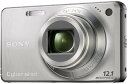 【中古】SONY デジタルカメラ Cyber-Shot(サイバーショット) W270 (1210万画素/光学x5/デジタルx8/シルバー) DSC-W270/S