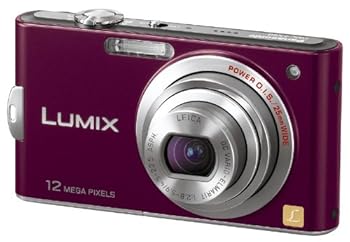 【中古】パナソニック デジタルカメラ LUMIX (ルミックス) FX60 ノーブルバイオレット DMC-FX60-V