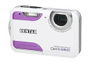【中古】Pentax Optio WS80 10MP 防水デジタルカメラ 5倍内部光学ズームと2.7インチLCD (白と紫)