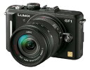【中古】パナソニック ミラーレス一眼カメラ GF1 レンズキット(14-45mm/F3.5-5.6標準ズームレンズ付属) エスプリブラック DMC-GF1K-K