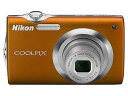 【中古】Nikon デジタルカメラ COOLPIX (クールピクス) S3000 ファインオレンジ S3000OR