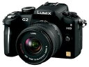 【中古】Panasonic デジタル一眼カメラ G2レンズキット(14-42mm/F3.5-5.6付属) コンフォートブラック DMC-G2K-K