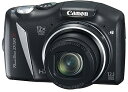 【中古】Canon デジタルカメラ Powershot SX130IS ブラック PSSX130IS(BK) 1210万画素 光学12倍 光学28mm 3.0型...