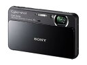 【中古】SONY デジタルカメラ Cyber-Shot(サイバーショット) T110 1610万画素CCD 光学x4 ブラック DSC-T110/B
