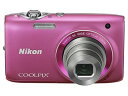 【中古】NikonデジタルカメラCOOLPIX S3100 フレッシュピンク S3100PK