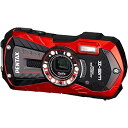 【中古】PENTAX 防水デジタルカメラ Optio WG-2 (バーミリオンレッド) 約1600万画素 CALSモード OPTIOWG-2RD