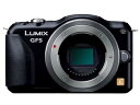 【中古】パナソニック(Panasonic) ミラーレス一眼カメラ ルミックス GF5 ボディ 1210万画素 エスプリブラック DMC-GF5-K