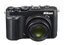 【中古】Nikon デジタルカメラ COOLPIX P7700 大口径レンズ バリアングル液晶 ブラック P7700BK