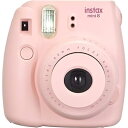 【中古】FUJIFILM インスタントカメラ チェキ instax mini 8 ピンク INS MINI 8 PINK