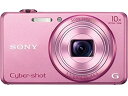 【中古】SONY デジタルカメラ Cyber-shot WX200 1890万画素 光学10倍 ピンク DSC-WX200-P