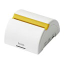 【中古】キングジム スクリーンプリンターロルトホワイト 【iPhone専用アプリ対応】 PT10シロ