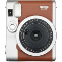 【中古】富士フイルム(FUJIFILM) インスタントカメラ チェキ instax mini 90 ネオクラシック ブラウン INSTAX MINI 90 BR...