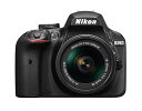 【中古】Nikon デジタル一眼レフカメラ D3400 AF-P 18-55 VR レンズキット ブラック D3400LKBK