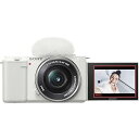 【中古】SONY(ソニー) Vlog用カメラ レンズ交換式VLOGCAM APS-C ミラーレス一眼カメラ ZV-E10 パワーズームレンズキット(同梱レンズ:...