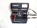 【中古】Polaroid ワンステップ レインボーインスタントフィルムカメラ フラッシュ付き