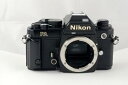 【中古】ブラックNikon FAフィルムカメラ。本体のみ、レンズなし。