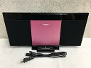 【中古】Panasonic コンパクトステレオシステム ピンク SC-HC28-P