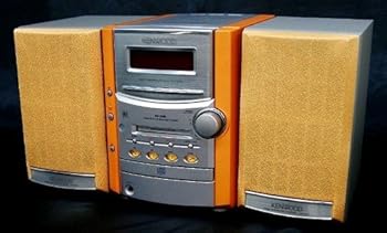 【中古】KENWOOD ケンウッド RXD-SH3MD オレンジ系 マイクロハイファイコンポーネントシステム (CD/MD/カセットコンポ)(本体RXD-SH3...