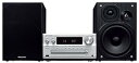 【中古】パナソニック CDステレオシステム ハイレゾ音源対応 USBメモリー/Bluetooth対応 シルバー SC-PMX70-S