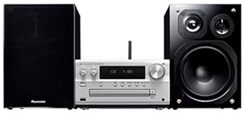 【中古】パナソニック CDステレオシステム ハイレゾ音源対応 DLNA/USB-DAC シルバー SC-PMX100-S