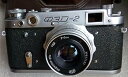 【中古】fed-2タイプC USSR Soviet Unionロシア35 mm LeicaコピーRangefinder Camera industar-26 m...