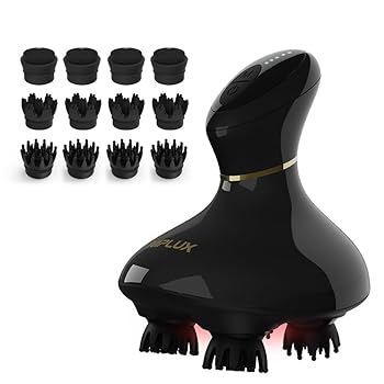【中古】【博士監修】NIPLUX EMS HEAD SPA 電動頭皮ブラシ ヘッドスパ 株式会社日創プラス IPX7防水 3D..