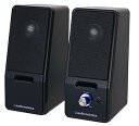 【中古】オーディオテクニカ アクティブスピーカー AT-SP121 BK(2)