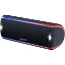 【中古】ソニー ワイヤレスポータブルスピーカー SRS-XB31 B : 防水/防塵/防錆/Bluetooth/専用スマホアプリ対応 ライティング機能 2018...