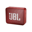 【中古】JBL GO2 Bluetoothスピーカー IPX7防水/ポータブル/パッシブラジエーター搭載 レッド JBLGO2RED 【国内正規品】