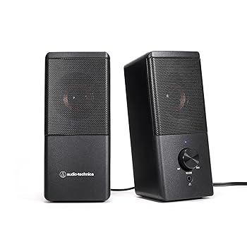 【中古】オーディオテクニカ AT-SP95 アクティブスピーカー PC タブレット レコードプレーヤー USB給電 省スペース設計 前面ヘッドホン端子 省電力 高出