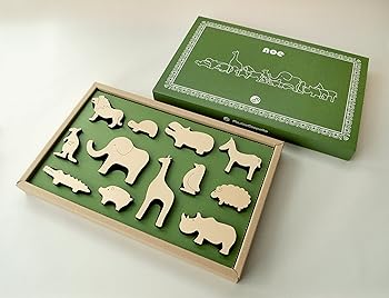 【中古】マストロ・ジェッペット 木のおもちゃ 木の動物 NOE(ノエ)