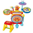 【中古】アンパンマン ノリノリライブ♪ BIG電子ドラム&キーボード